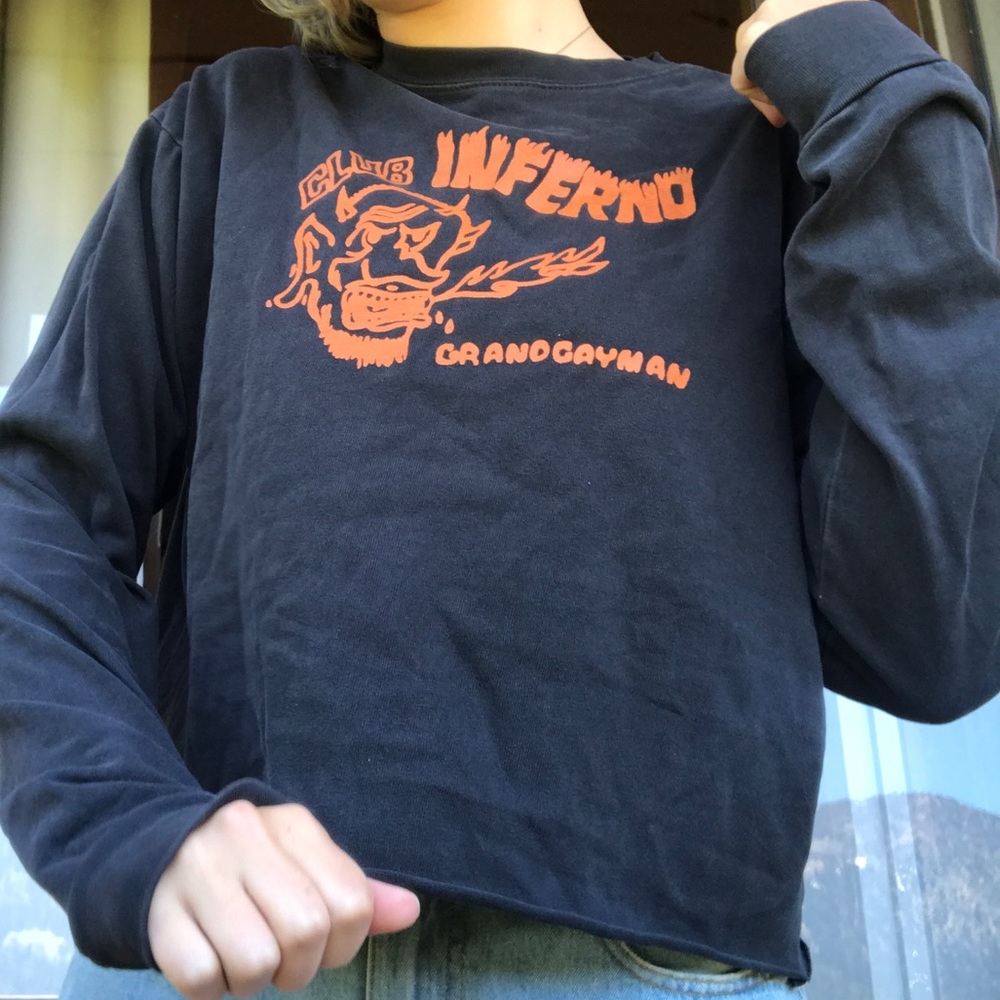 Long Sleeve Crop Tee